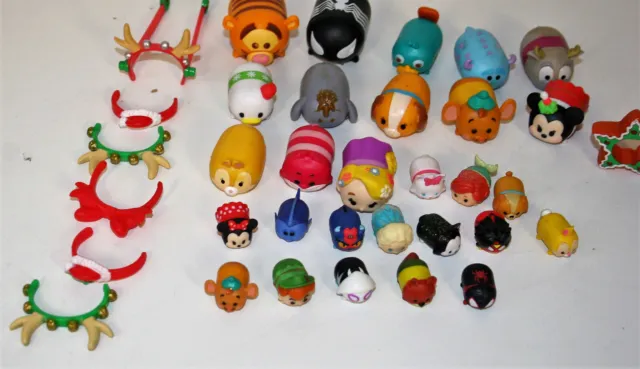 Lot of 27 Disney Tsum Tsum  Used Action Figures PVC Toys Dolls N5-27 10