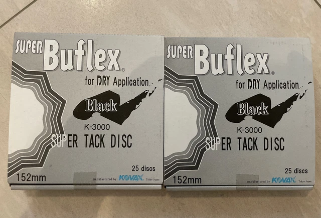 2 Pack KOVAX Buflex Black P3000 15Loch 152mm Scheiben.