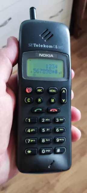 NOKIA 1011 NHE-2XN first mass Produced GSM Phone Vintage Brick Phone 1992 - RARE