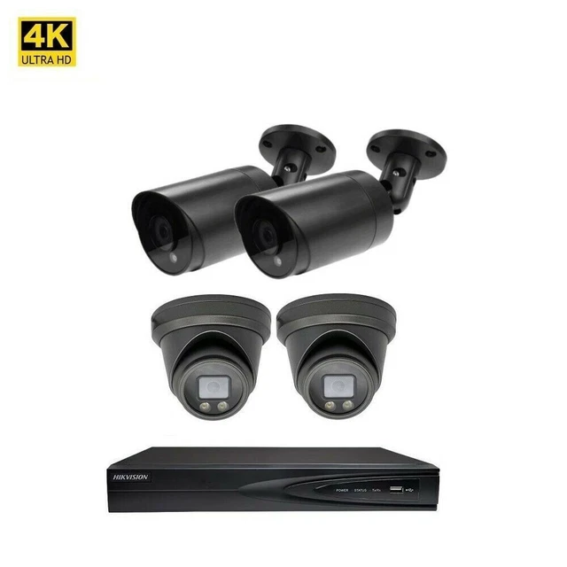 Dôme mixte 8MP VAI2385HKB + Bullet VAI2085HKB + Kit enregistreur Hikvision...