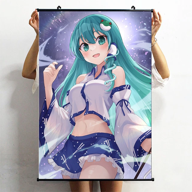touhou kochiya sanae Anime HD Poster Art Wall Decoration Wall Scroll Mural R02