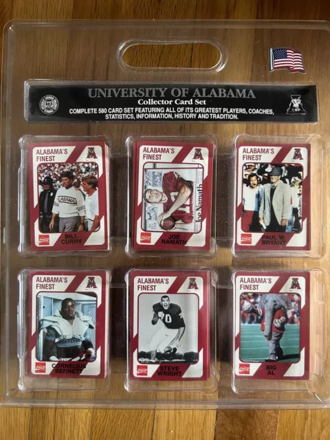 Alabama Crimson Tide football cards Complete Set