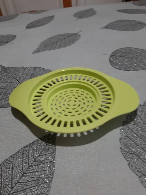 Lot De 2 Boîtes Tupperware Empilables Avec égouttoir - Blanc/transparent - Neuf