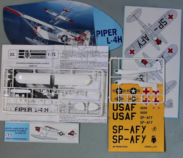 KP 1/72 - Piper L-4H "Cub" (hydravion) - Ref. 32