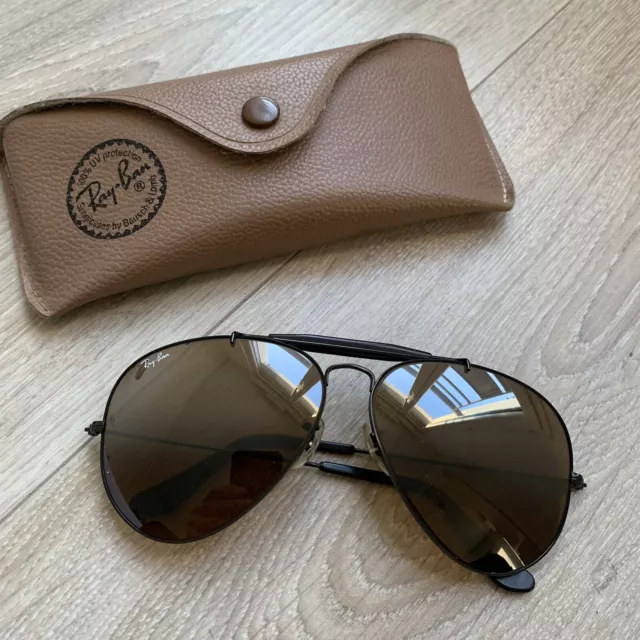 RAY-BAN Outdoorsman 62 [] 14 Top Gradient Mirror - AVIATOR USA BAUSCH AND LOMB