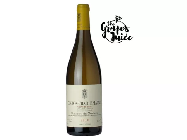 Bonneau De Martray Corton-Charlemagne Grand Cru 2010 Vin Blanc Aiguiser Beaune