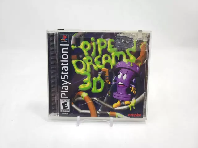 Pipe Dreams 3D (Sony PlayStation 1, 2001) PS1 Game Complete w/ Manual CIB