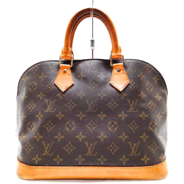 Alma graffiti leather handbag Louis Vuitton Beige in Leather - 21129826