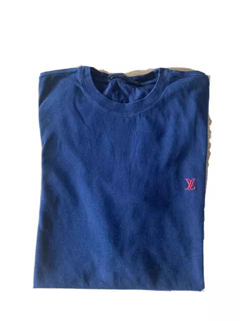 Org. LOUIS VUITTON Herren T-Shirt Gr. Lin blue 100% Original ! Sonder  Edition