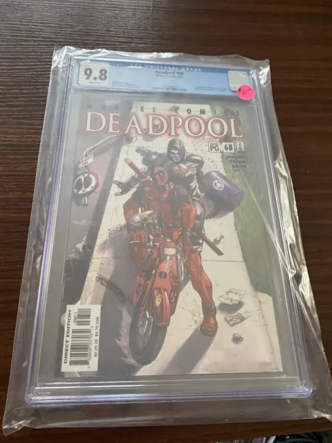 Deadpool #68 CGC 9.8 (Marvel Comics August 2002) CGC 9.8