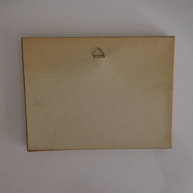 Vintage Art Deco Design XX PN France Handmade Sea Landscape Frame Board N2831 3