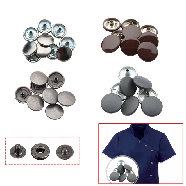 Bottoni A Pressione, Bottoni Automatici A Pressione, Bottoni A - Foto 2