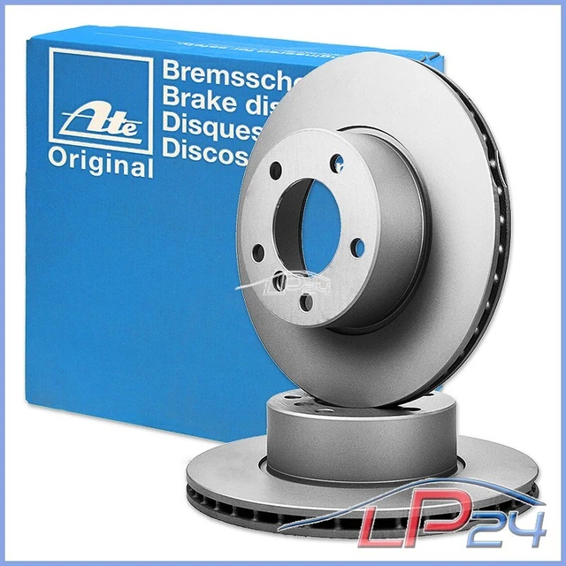 2X Ate Disque Frein Ventilé Arrière Ø320 Pour Bmw Serie 3 E46 325 330