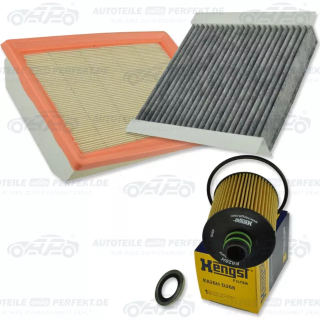 Inspektionskit Filter Satz Paket XS (AK) FIAT TIPO 1,6 Diesel 114/120 PS