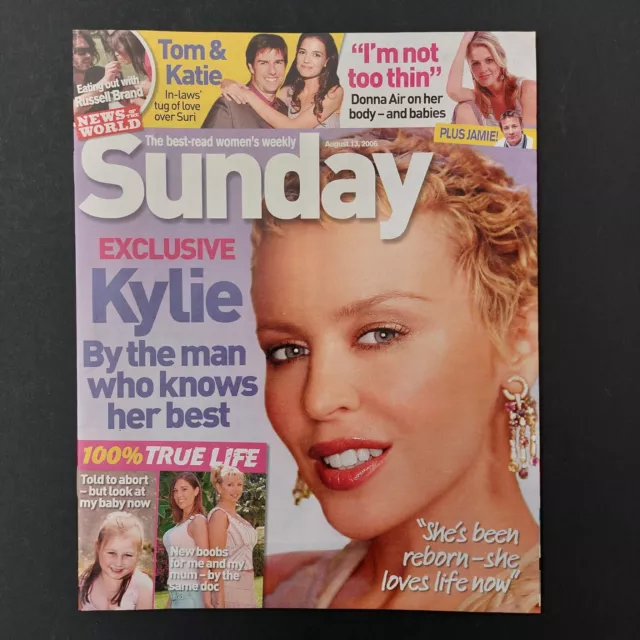 KYLIE MINOGUE - RARE UK News Of The World SUNDAY Magazine (13 AUG 2006)