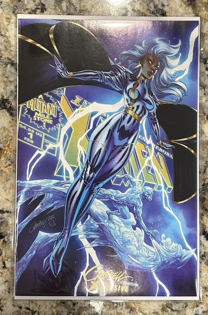 X-Men Legends #1 J. Scott Campbell EXCLUSIVE Variant A Storm/Iceman NM