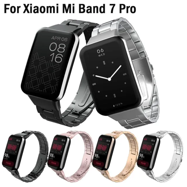 Acciaio inossidabile Metallo Cinturino Sostituzione For Xiaomi Band 7 Pro