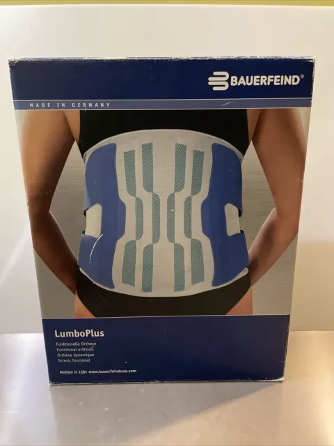 Bauerfeind LumboPlus Talla: 3 en caja - hecho en Alemania - Ortesis funcional
