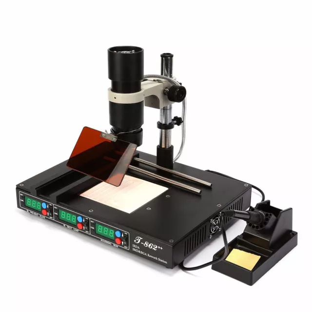 T862++ Bga Smt Smd Infrared Rework Station Solding Station Irda Welder Xbox Sale
