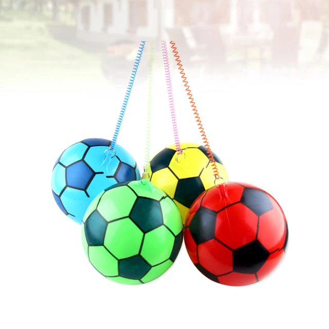 BUNGEE TRAINING BALL Inflatable Toy Kids Soccer Elasticity Toddler £14.
