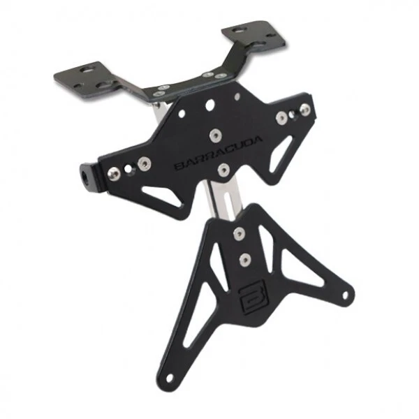 Cadre de support de plaque d'immatriculation de Moto avec lumière LED, accessoires de Moto, support de clignotant pour Yamaha MT07 pour Kawasaki 201355758 Cadre de support de plaque d'immatriculation de Moto avec lumière LED, accessoires de Moto, support de clignotant pour Yamaha MT07 pour Kawasaki 201355758