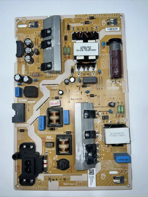 Carte alimentation  Pour TV SAMSUNG BN44-00947J   L43E7_RSM