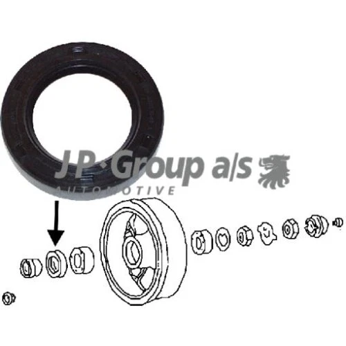 Joint D'arbre De Support Roulement Hélice - Compatible Mercruiser Alpha One & Gen II - Neuf