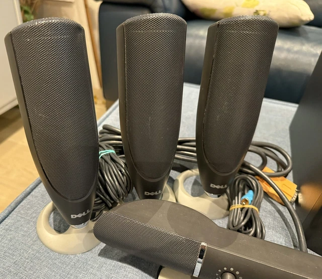 DELL MMS 5650 Surround Sound Home Speakers PC Computer Theatre System £