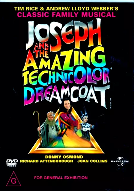 Joseph And The Amazing Technicolor Dreamcoat : NEW DVD : Region 4 Take 15% OFF