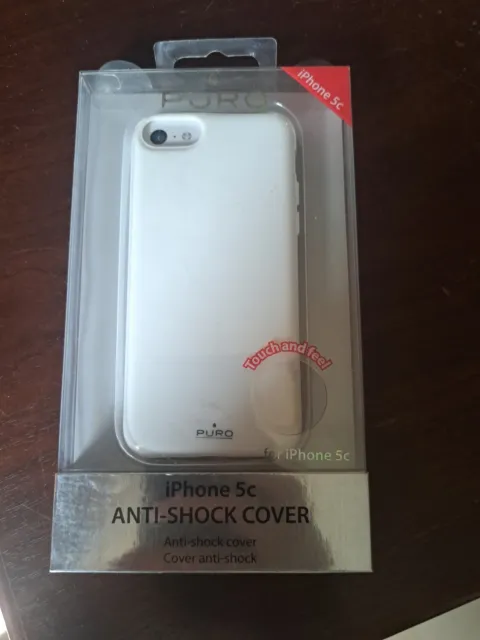 Puro Coque de protection Anti-Choc en Silicone pour iPhone 5C couleur au choix