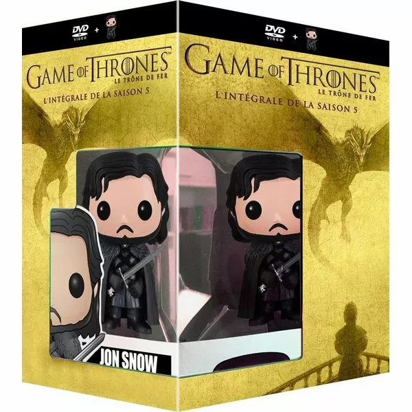 DVD - Game of Thrones (Le Trône de Fer) - Saison 5 [+ figurine Pop! (Funko)] - P