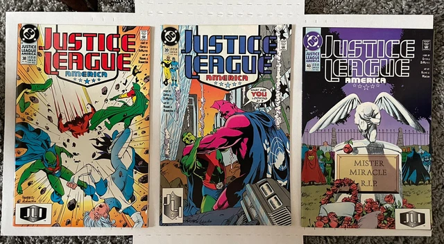 Justice League America 1990 DC Comics Lot Of 13 Great Condition