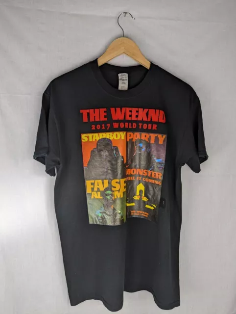 The Weekend T-Shirt Size Medium Starboy Legend of Fall 2017 World Tour