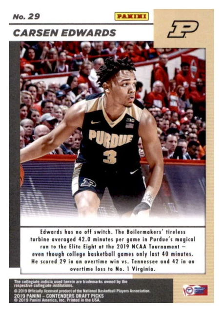 2019-20 Panini Contenders Draft Picks Game Day Tickets #25 Grant Willia ID:19384 2