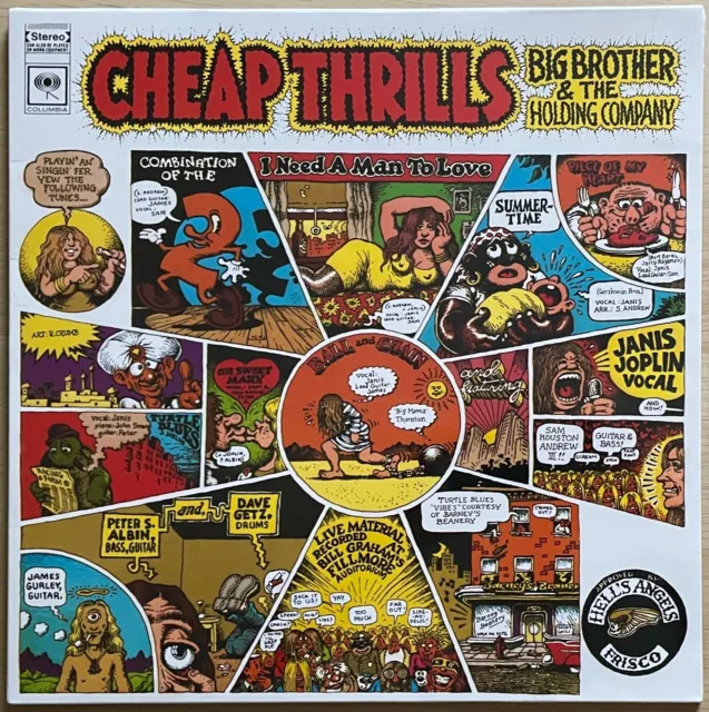 Big Brother & The Holding Company (Janis Joplin) Cheap Thrills LP - NEW & SEALED