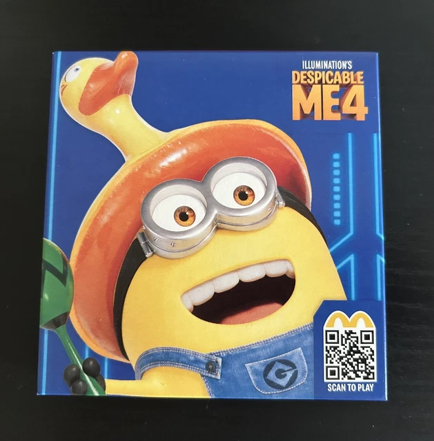 MCDONALDS HAPPY MEAL Toy 2024 Illumination Despicable Me 4 Ron the