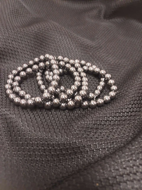 Hematite crystal bracelet