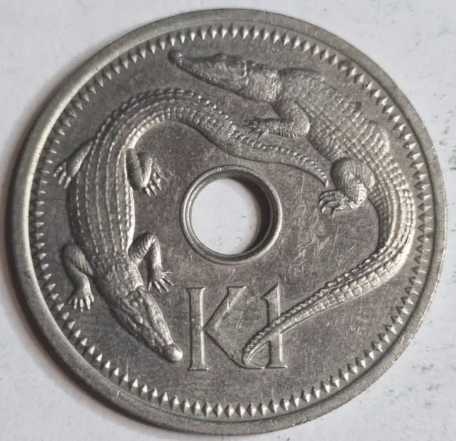 Papua New Guinea 1975 1 Kina coin
