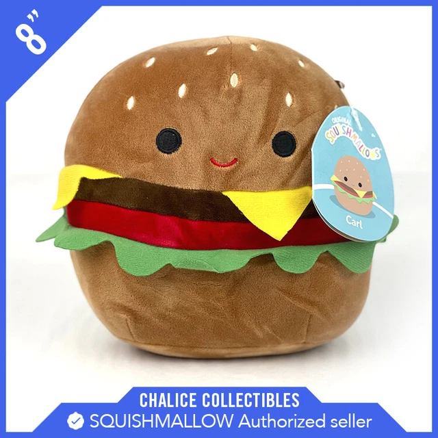 carl the cheeseburger squishmallow