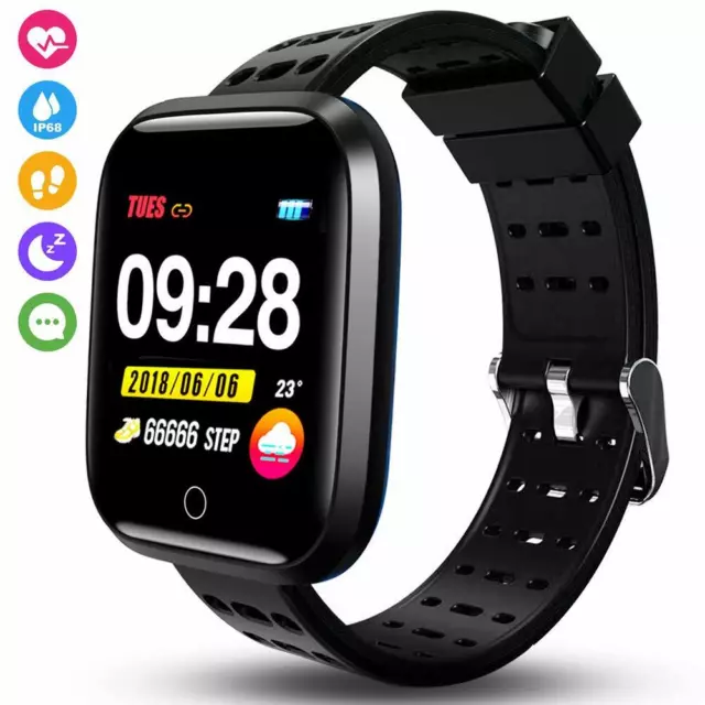 kissral Smartwatch, Orologio Intelligente Braccialetto Fitness Activity Tracker