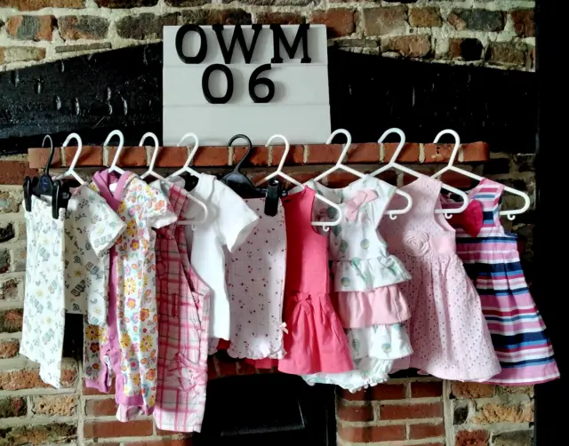 Baby Girls 3-6 months clothes bundle " Summer Mix & Match 2"