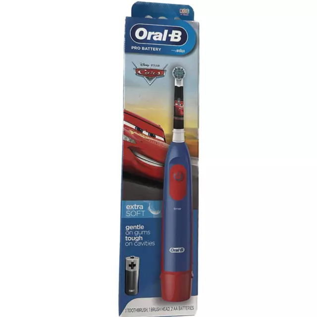 Oral-B Kids 3+ Electric Toothbrush Extra Soft (Disney Cars)