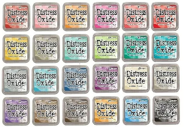 Tim Holtz Ranger Distress Oxide Ink Pads Various Colours for Cardmaking Crafts