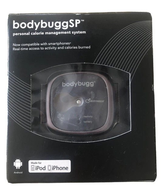 New BodyMedia BodyBugg SP Personal Calorie Management System 24Hr Armband