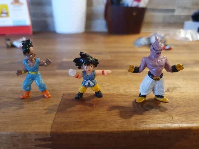 Lot De 3 Figurines Dragon Ball Z – Bandai – Oub, Kid Goku, Radar, Buu