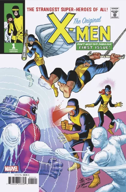 Original X-Men #1 John Romita Jr Homage Var Marvel Comics