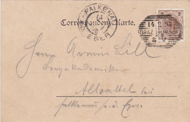 AK-Graz vom Schloßberg-1898 2