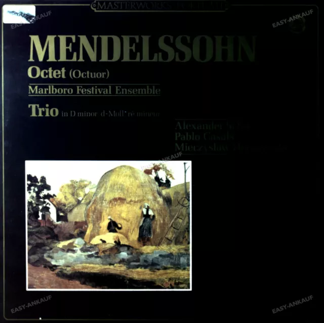 Felix Mendelssohn-Bartholdy, Schneider - Octet in E-flat major, Op. 20 LP .