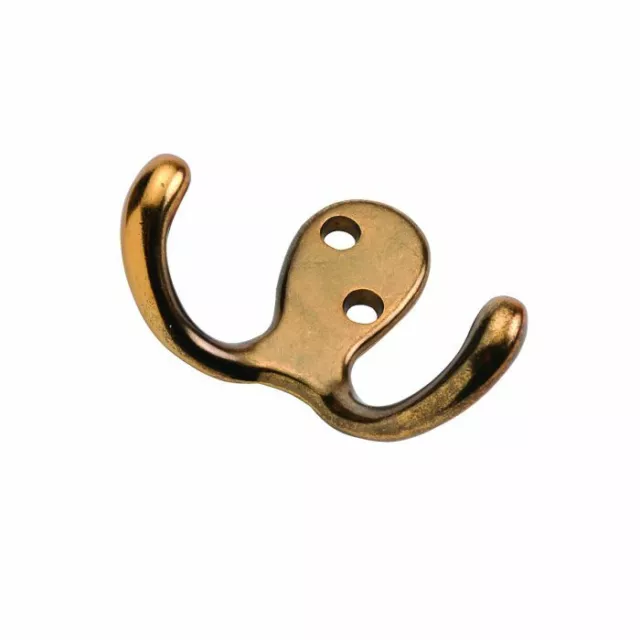Hickory Hardware P27115-ARG Utility Double Robe Hook - Antique Rose Gold