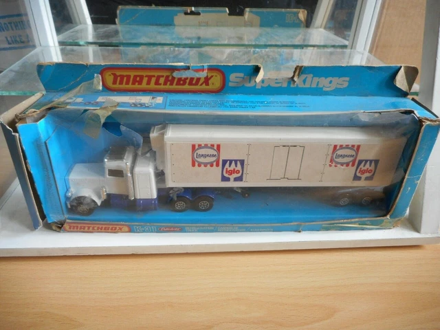 2 VINTAGE MATCHBOX Super Kings Peterbilt Tow Trucks Heavy Duty Recovery 1978 EUR 7,10 - PicClick DE